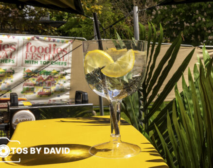 Gin & Fizz VIP bar at Brighton Foodies