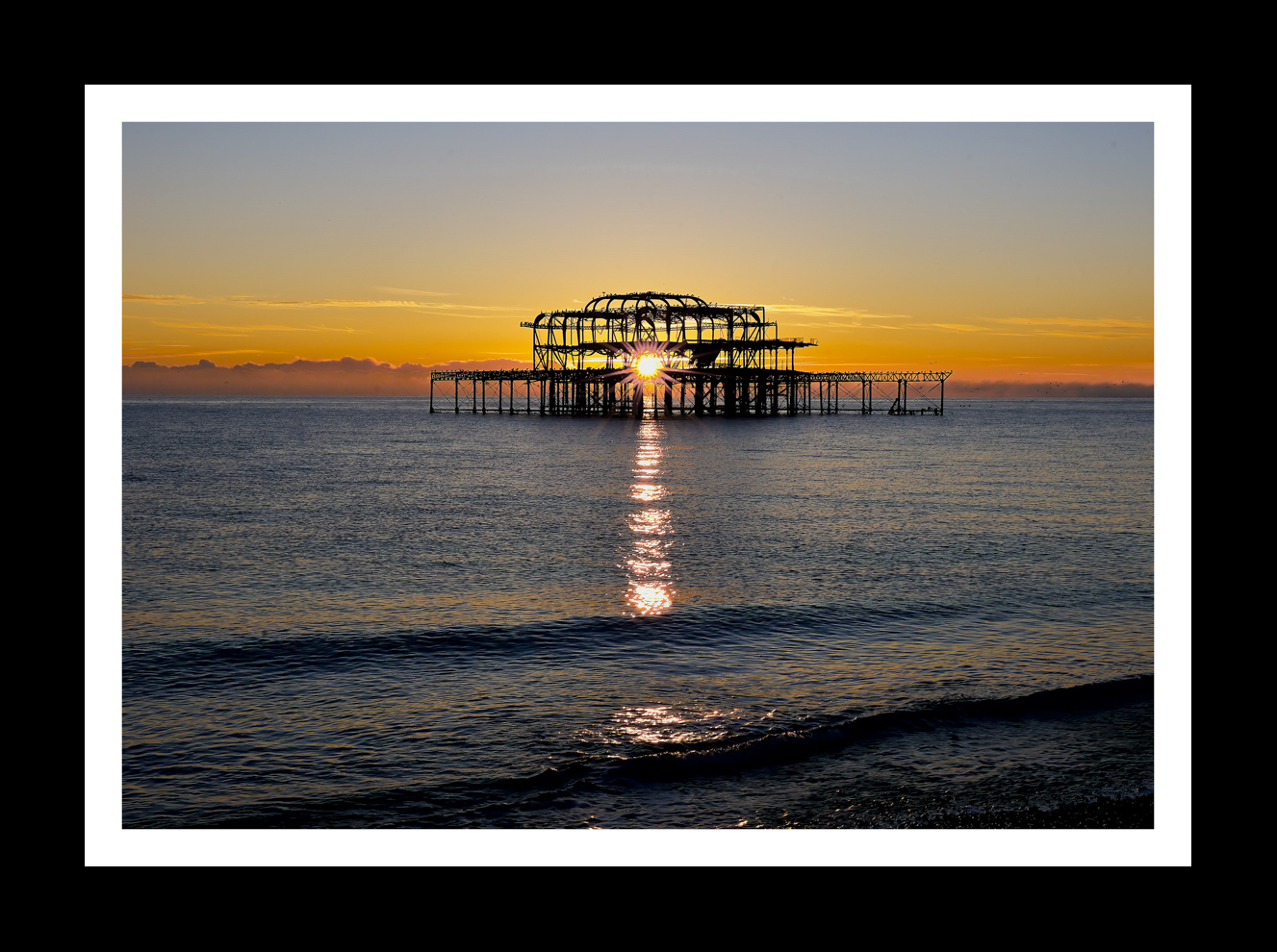 Sunset West Pier -1